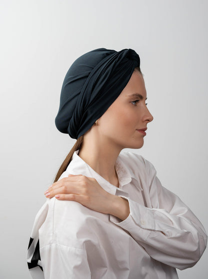 Multifunctional headwrap - anthrazit