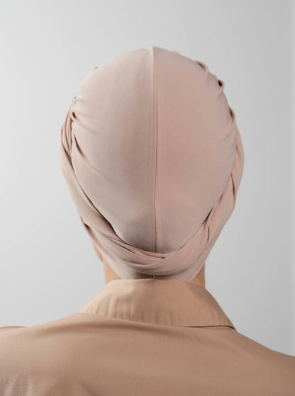 Multifunctional headwrap - beige