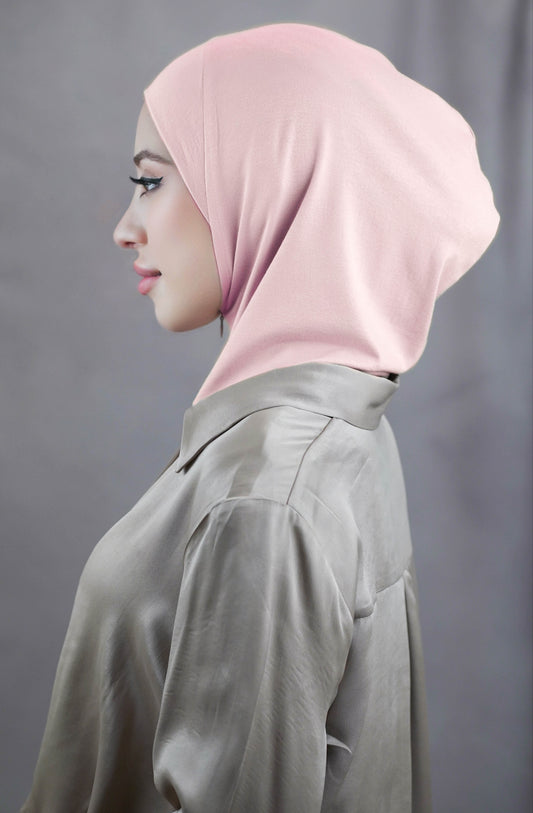 Zip hijab - lightrose